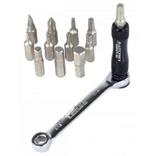 Мультитул LezyneRATCHET DRIVE Чорний / Сірий Y13